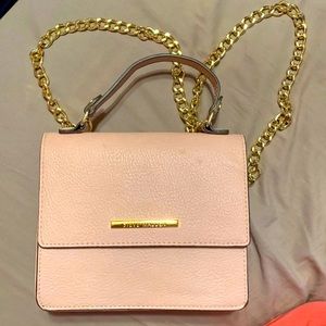 Blush Pink Steve Madden Chained Bag